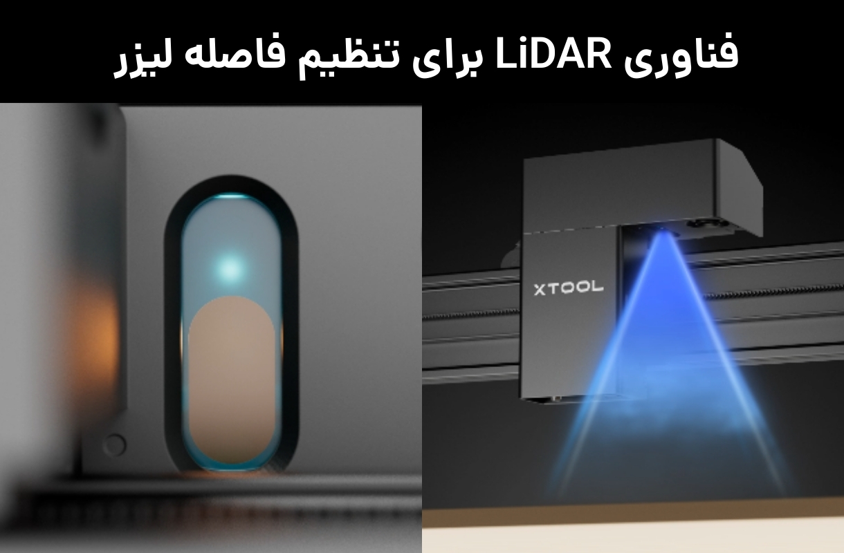 LiDAR و پردازنده گرافیکی لیزر برش و حکاکی ایکس تول P2S - قشم خرید